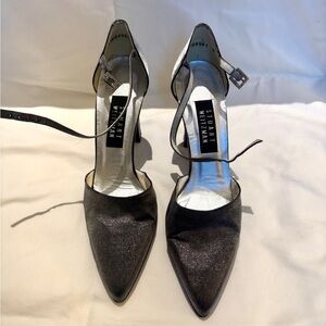 Stuart Weitzman Silver Heels
